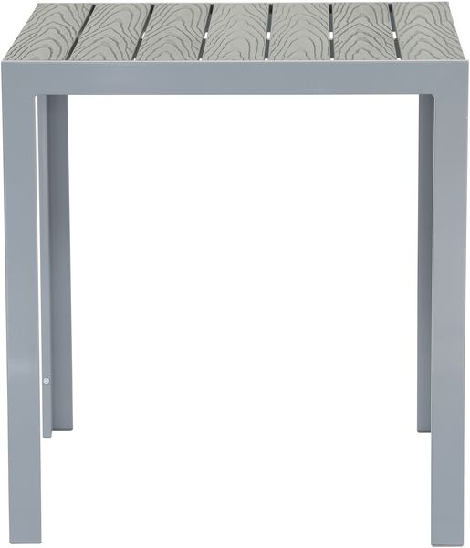 FIRE SOUL Nonwood Alu-Gartentisch Gartenmöbel anthrazit/grau 70x70 cm Bild 2