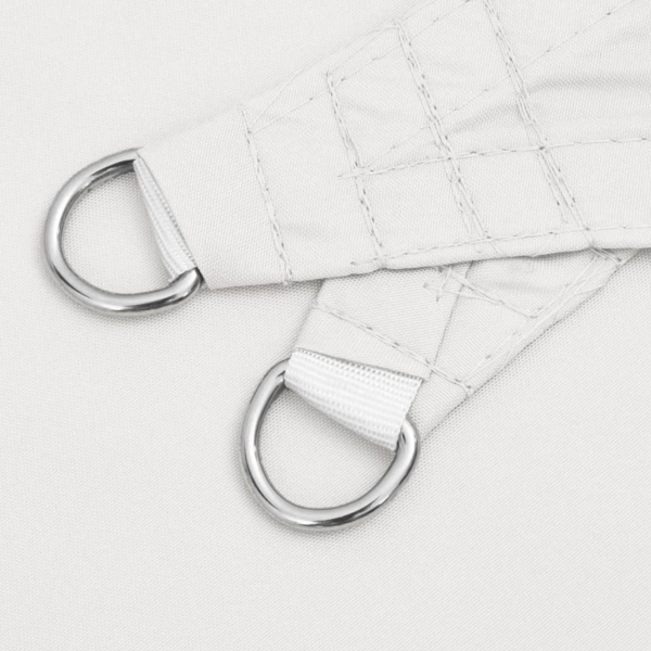 vidaXL Sonnensegel Oxford-Gewebe Dreieckig 4x4x4 m Weiß 135286 Bild 5