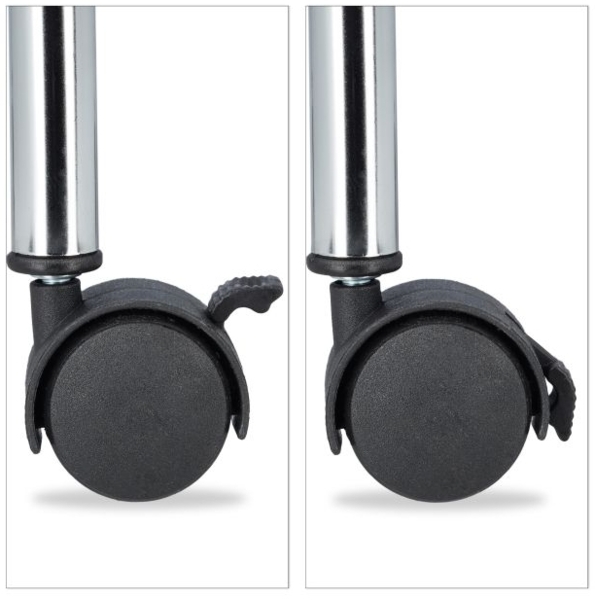 Servierwagen Metall mit 3 Ablagen Bild 6