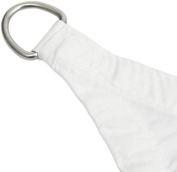 vidaXL Sonnensegel Oxford-Gewebe Trapezförmig 2/4x3 m Weiß 135296 Bild 4