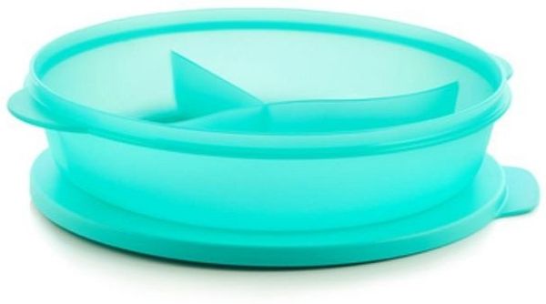 TUPPERWARE Mikrowellenteller Tupperware MicroTupTeller 25cm 1,4L türkis