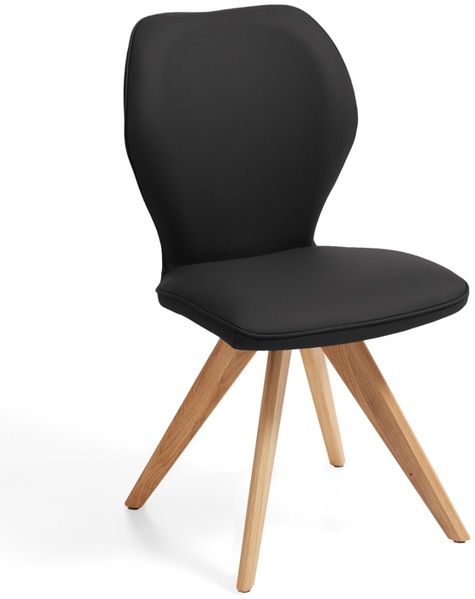 NIEHOFF SITZMÖBEL Polsterstuhl COLORADO BHT 49.50x92x60 cm Esszimmerstuhl Freischwinger Schwingstuhl