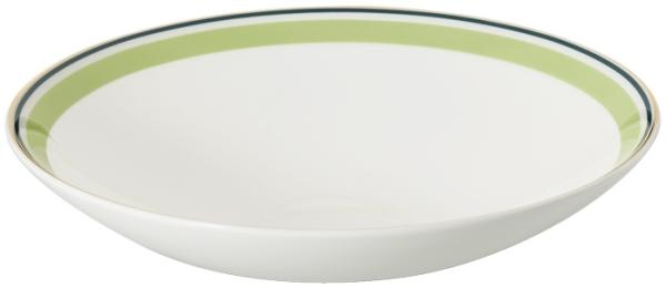 Dibbern Capri Schale 24 cm Maigrün / Dunkelgrün