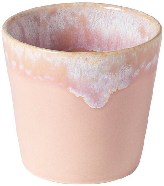 Costa Nova Becher Lungo Grespresso, Rosa (soft pink), 19 cl, 1-tlg, Keramik, 8 x 7,5 cm, 190 ml