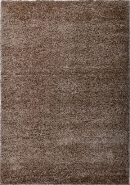 my home Hochflor-Teppich Malin, rechteckig, Höhe: 43 mm, Shaggy in Uni-Farben, einfarbig, leicht glänzend, besonders weich