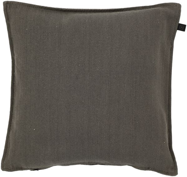 Overseas Canvas Kissen, Anthrazit, 45x45 cm