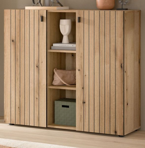 Flurkommode Loreno in Eiche 106 cm