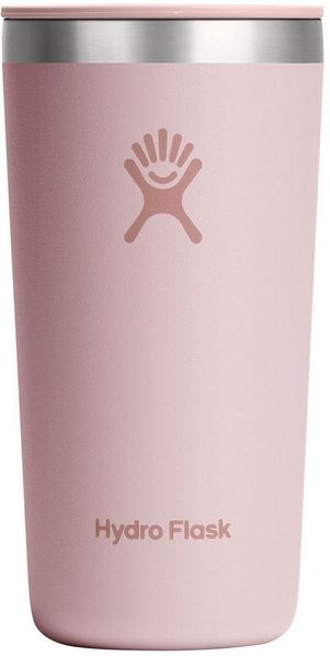 Hydro Flask Thermobecher 12 OZ All Around Tumbler Press-In Lid, 355 ml, 1-tlg, Edelstahl, Kompatibel mit Trinkhalmdeckel und verschließbaren Eindrückdeckel