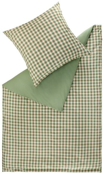 SCHÖNER WOHNEN-Kollektion Wendebettwäsche Vichy, Perkal, mit weichem Flanellcharakter