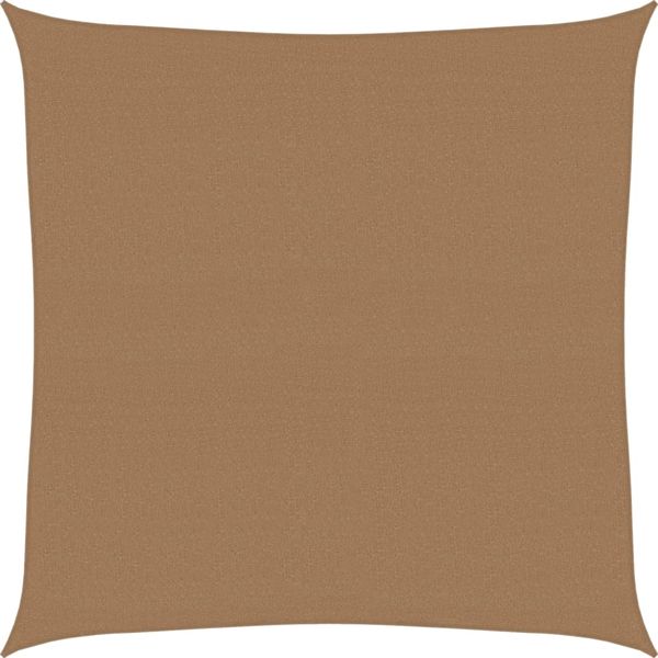 vidaXL Sonnensegel 160 g/m² Taupe 4,5x4,5 m HDPE 311387