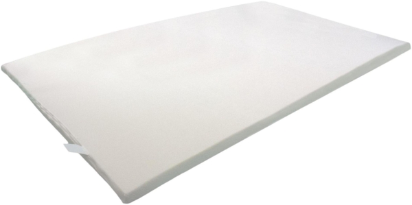 Breckle Viscotopper, Gesamthöhe 5cm, mit Bezug, 4 cm Viscoschaumkern, Bezug waschbar, Größe: 90x200
