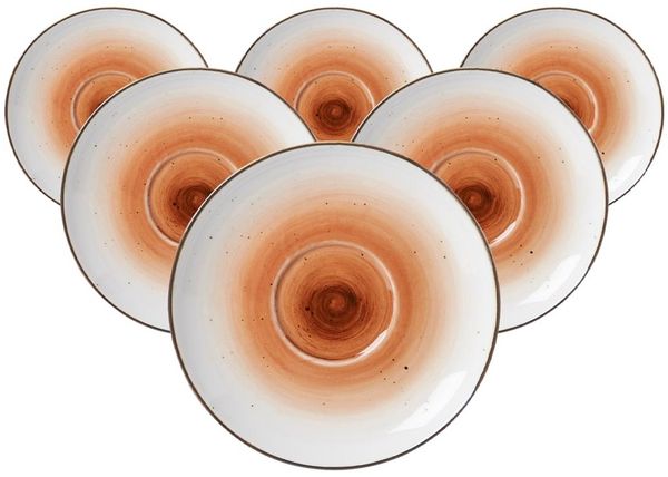 Ritzenhoff & Breker Cosmo Espressountertasse ø 11 cm 6er Set orange