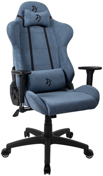 Arozzi Torretta Soft Fabric - Gamingstuhl, Büro Stuhl - Stoff - Bis zu 100 kg, blau Bild 2