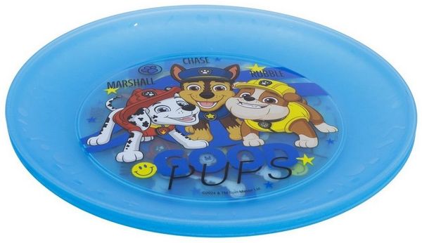 PAW PATROL Teller Kinder Teller Set 4 teilig geeignet für Mikrowelle und Spülmaschine, (4 St)
