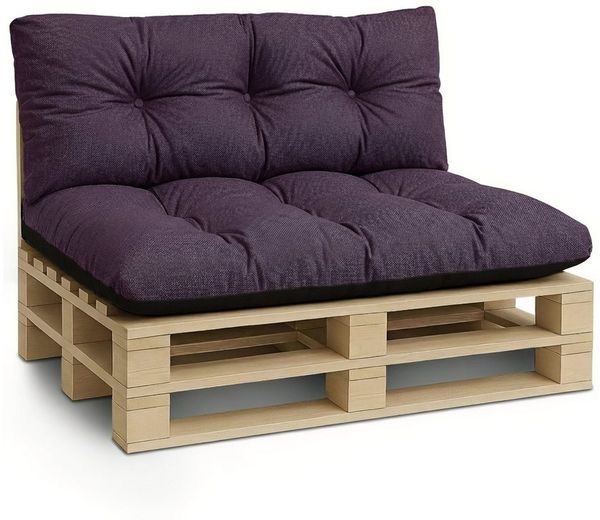 Amazinggirl Palettenkissen Outdoor Kissen Auflagen für Paletten Europaletten und Palettensofa