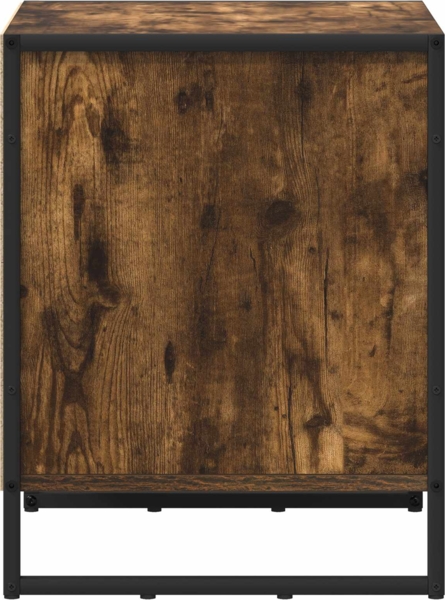 vidaXL Nachttisch Raucharbe 50 x 39,5 x 50 cm Holzwerkstoff 886682 Bild 5