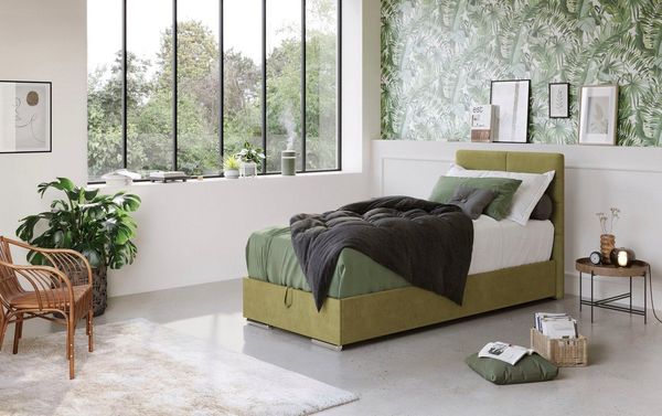 COTTA Boxbett Tom mit Bettkasten, Topper und Zierkissen, Bestseller, Unser Dauertiefpreis
