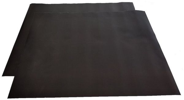 colourliving Grillplatte Grillmatte Grillfolie Set mit Antihaft-Beschichtung bis 260°C (2-St), schützt vor Verschmutzung und vor Anbrennen
