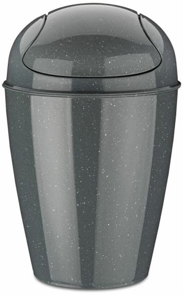 Koziol 'Del' Schwingdeckeleimer, Kunststoff, Ash Grey, 5 Liter