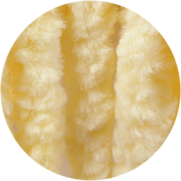 Flauschvorhang in Sondergröße - Türvorhang Breite: 160cm - Länge: 250cm, Creme Bild 8