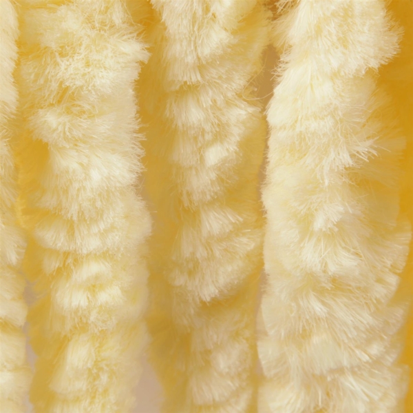 Flauschvorhang in Sondergröße - Türvorhang Breite: 160cm - Länge: 250cm, Creme Bild 4