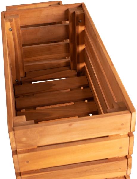 Teakholz - bene living - Hochbeet Dundee Bild 8