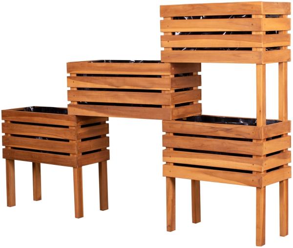 Teakholz - bene living - Hochbeet Dundee Bild 2