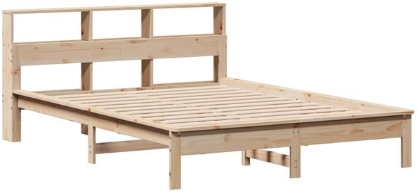 vidaXL Massivholzbett ohne Matratze 150x200 cm Kiefernholz 3309734 Bild 3