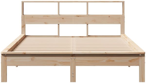 vidaXL Massivholzbett ohne Matratze 150x200 cm Kiefernholz 3309734 Bild 4