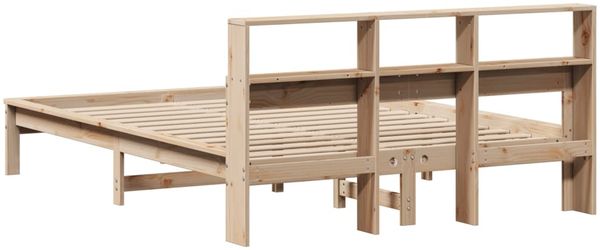 vidaXL Massivholzbett ohne Matratze 150x200 cm Kiefernholz 3309734 Bild 6