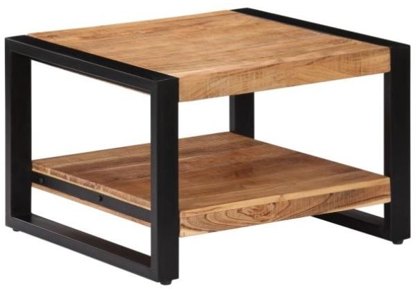 vidaXL Couchtisch, Akazie Massivholz, 60 x 60 x 40 cm