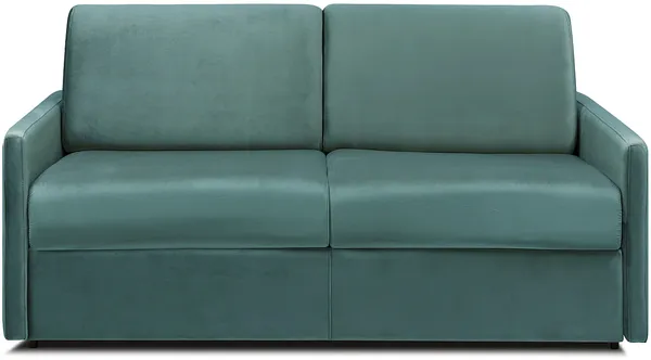 Vente-unique - CALIFE Sofa SamtStoff Grün - B 223 cm94 cm x H 85 cm x L 170 cm