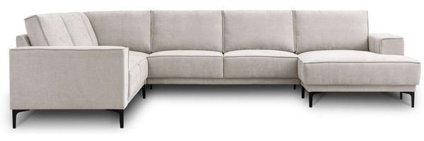 Places of Style Wohnlandschaft Oland, U-Form, im zeitlosem Design und hochwertiger Verabeitung