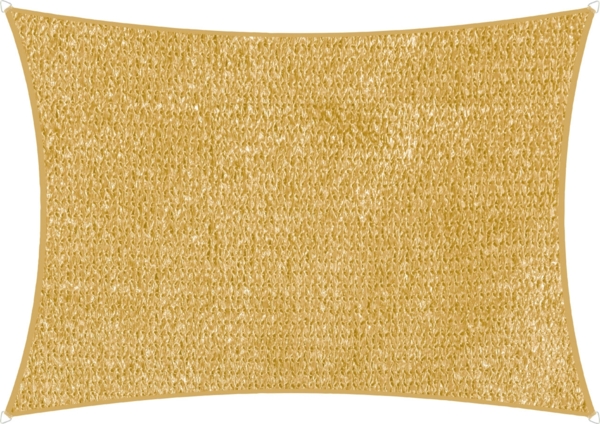 Sonnensegel Teneriffa viereckig, ca. 500 x 360 cm natur