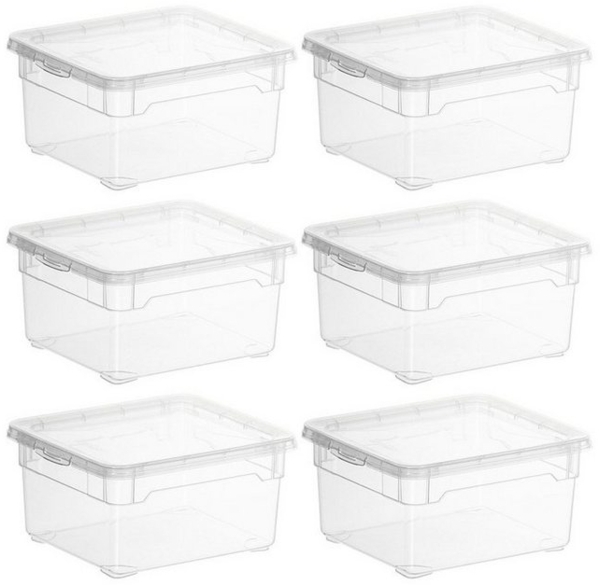 ROTHO Aufbewahrungsbox (6er-Set, 6 St)