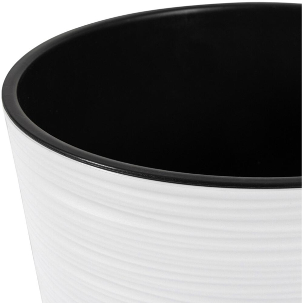 Siena Garden Pflanzgefäße LOCON GROOVE weiß groove 25x26 cm Bild 2