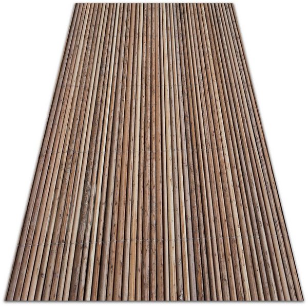Tulup Vinylteppich Dekorative Teppich PVC-Bodenmatte Küche Büro Holzmuster, Rechteckig