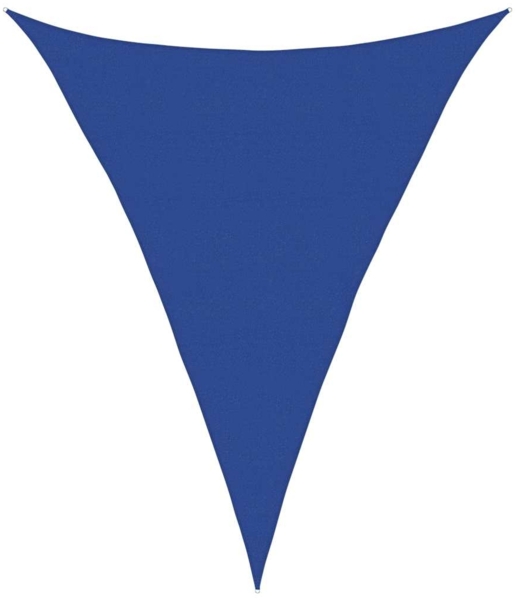 vidaXL Sonnensegel 160 g/m² Dreieckig Blau 5x6x6 m HDPE 311538
