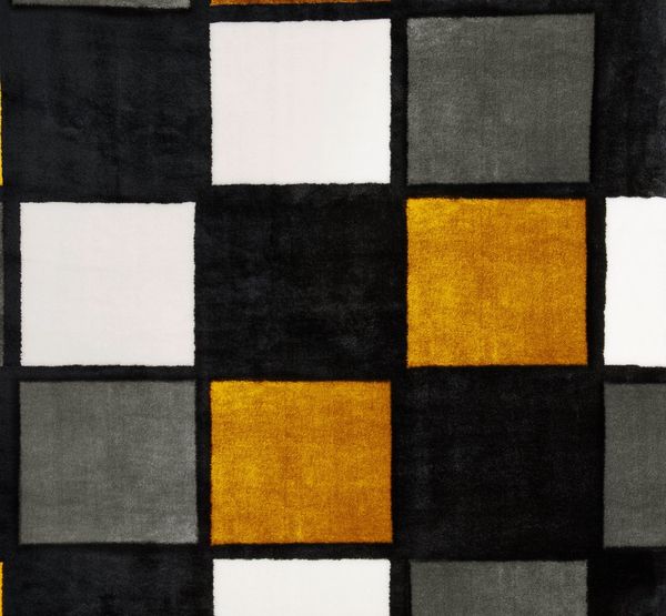 Wohndecke Antigua, Gözze, mit modernem Karo, Kuscheldecke, 150x200 cm