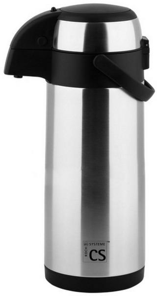 Carl Schmidt Sohn Pump-Isolierkanne 5 L Isolierkanne Pumpkanne Thermokanne PASSAU, 5 l, 360° Drehmechanismus im Boden