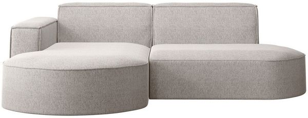 Kaiser Möbel Ecksofa Designer MODENA STUDIO L stoff Verita, Ecksofa, Cord Sofa, L-Form, Links/Rechts wählbar