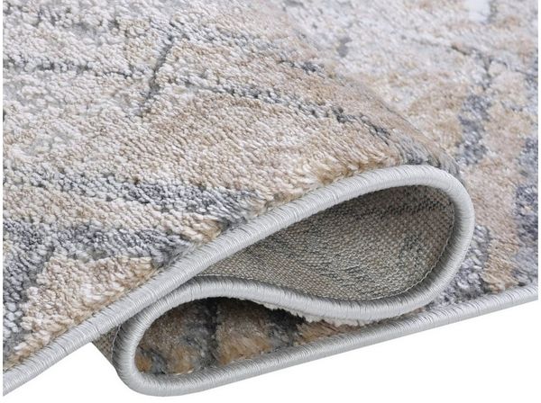 Mazovia Designteppich Abstrakt Wohnzimmer, Schlafzimmer, Esszimmer, Büro, 80 x 150 cm, Fußbodenheizung