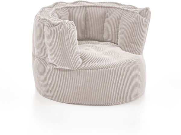 Sitzsack Snuggle Kids in Beige - gemütliches Design - Top Qualität für Ihr Zuhause B/H/T: 75x55x72 cm