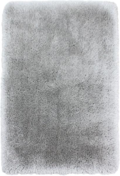 Kadima Design Superweicher Hochflor-Teppich - "Orwell". Farbe: Silber, 120x170 cm