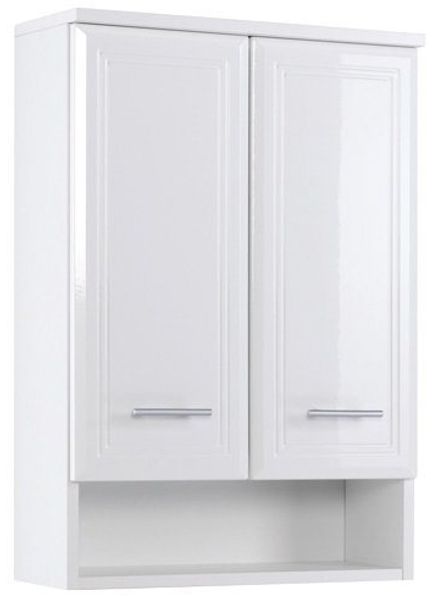 welltime Hängeschrank Neapel Breite 50 cm, mit Hochglanzfronten und eleganter Fräsung