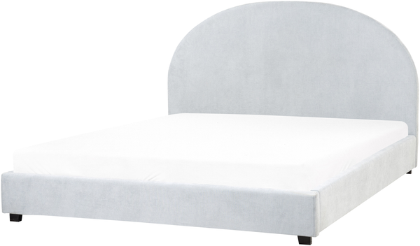 Wasserbett Stoff VAUCLUSE 160 x 200 cm Hellblau