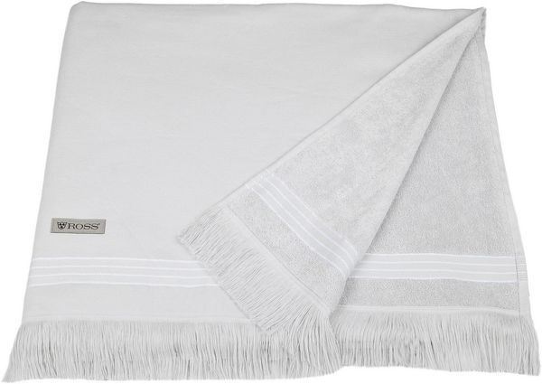ROSS Hamamtuch Hamam, Hamam Frottier (Packung, 1-St), idealer Begleiter für Strand, Sauna oder Wellnessbereich