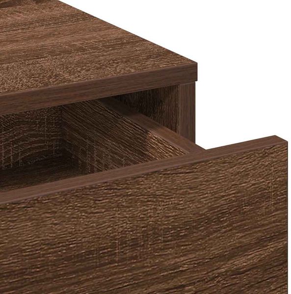 vidaXL Schminktisch Braun Eichen-Optik 50 x 41 x 135 cm Holzwerkstoff 865097 Bild 8