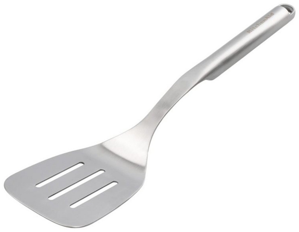 KitchenAid Kochlöffel KMG002OHSS, Hochwertiger Edelstahl, Rost- und Hitzebeständig