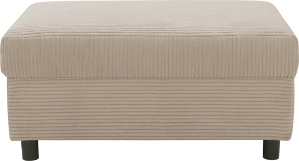 INOSIGN Polsterhocker Turah 2 in Cord oder wasserabweisender Microfaser, moderner Polsterhocker, passend zum Ecksofa, B/T/H: 83/60/44 cm Bild 2